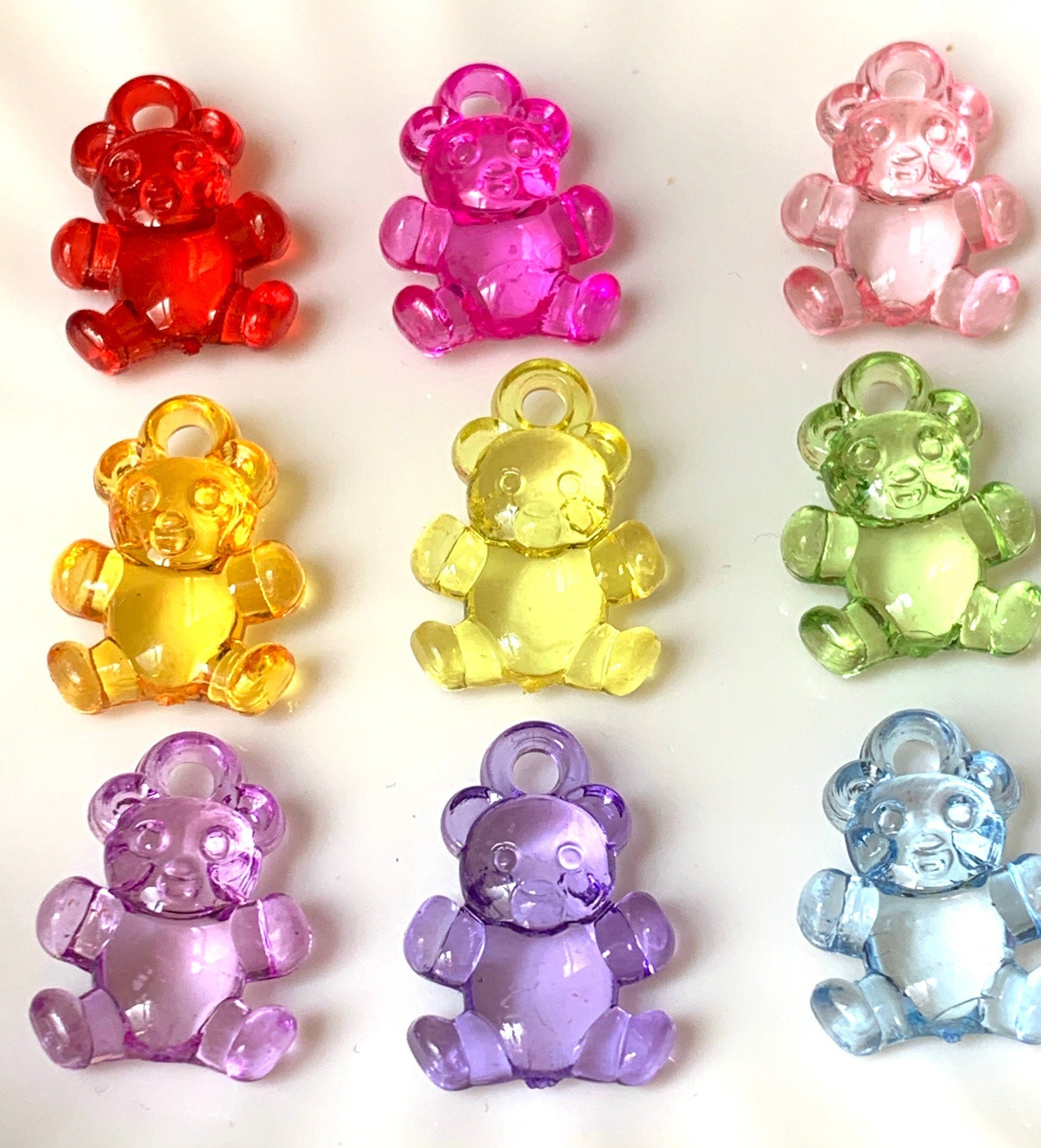 20 Gummy Bear Charms