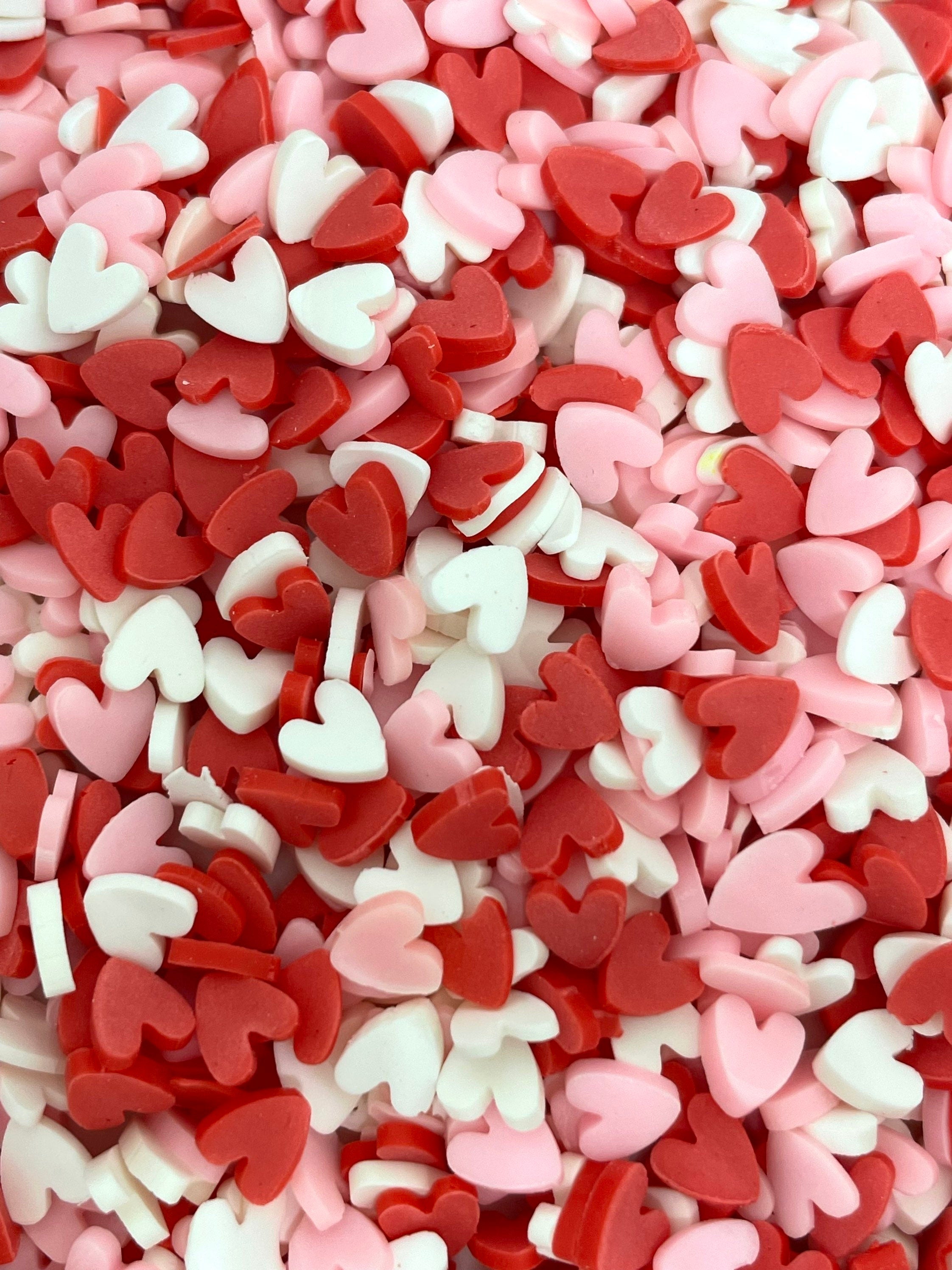 Valentine Love Letters Polymer Clay Sprinkles 0.5 oz bag – ASAPConfetti