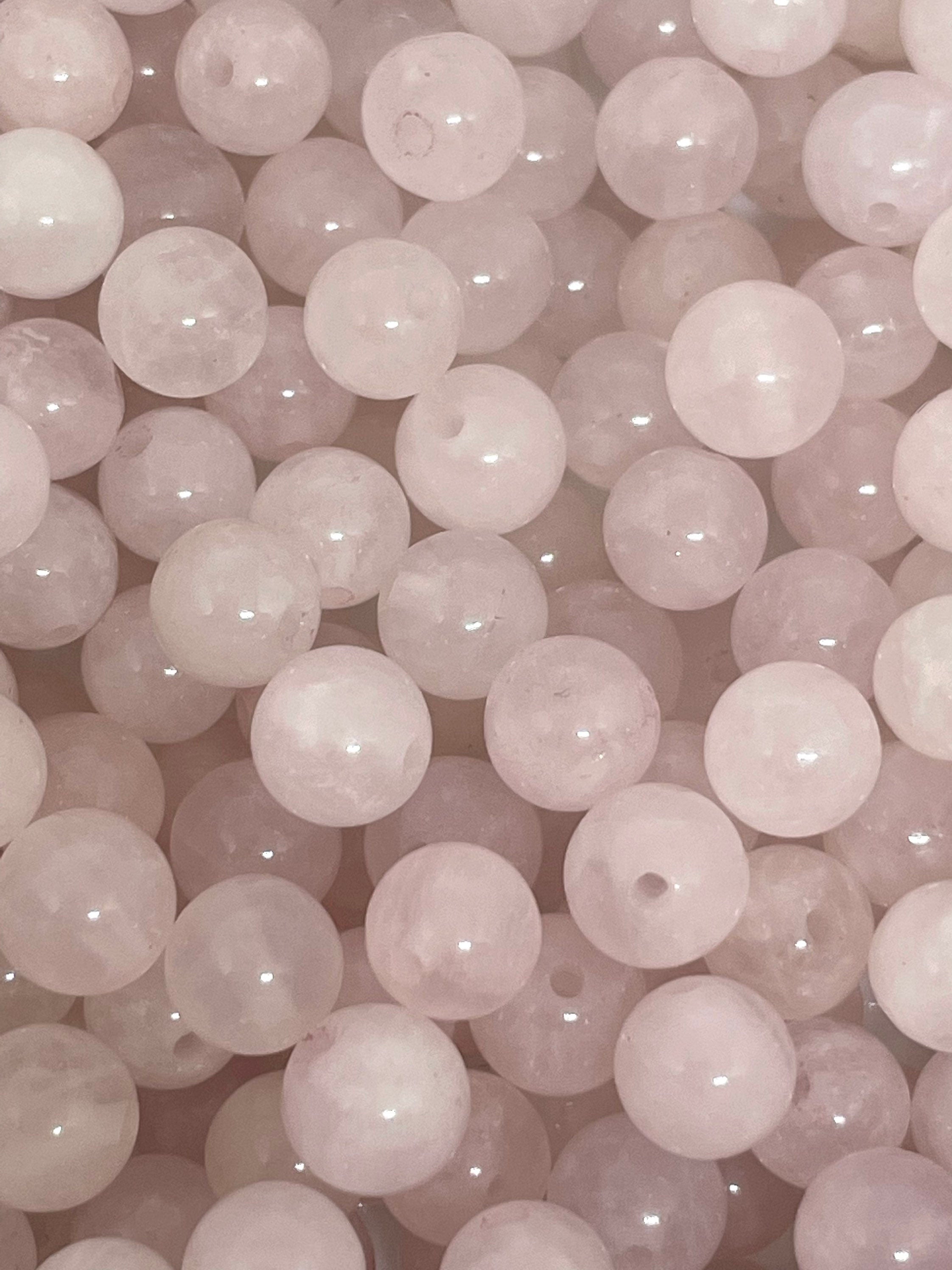 6mm Light Pink Rose Quartz