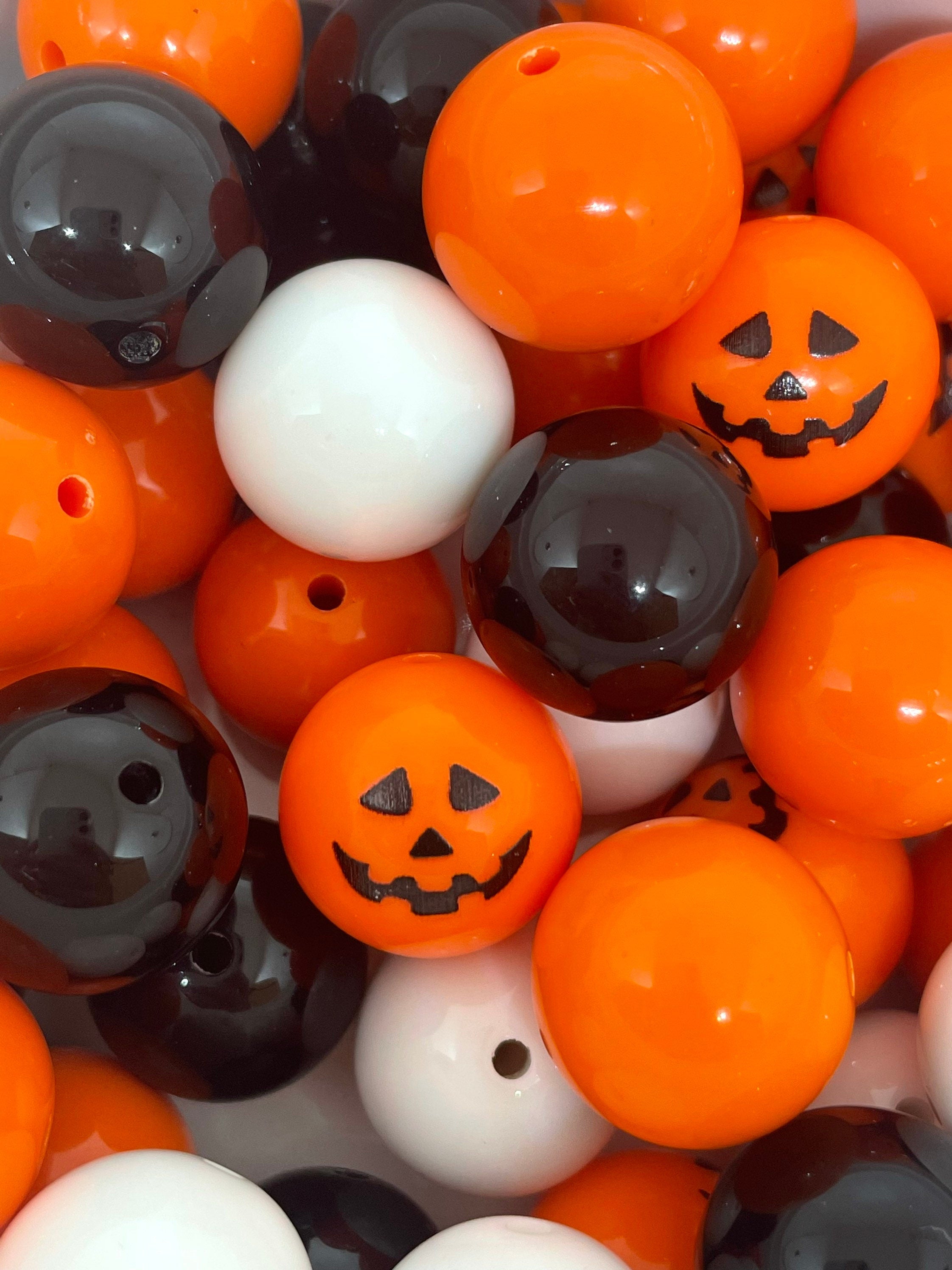 20mm Chunky Halloween Bead Soup