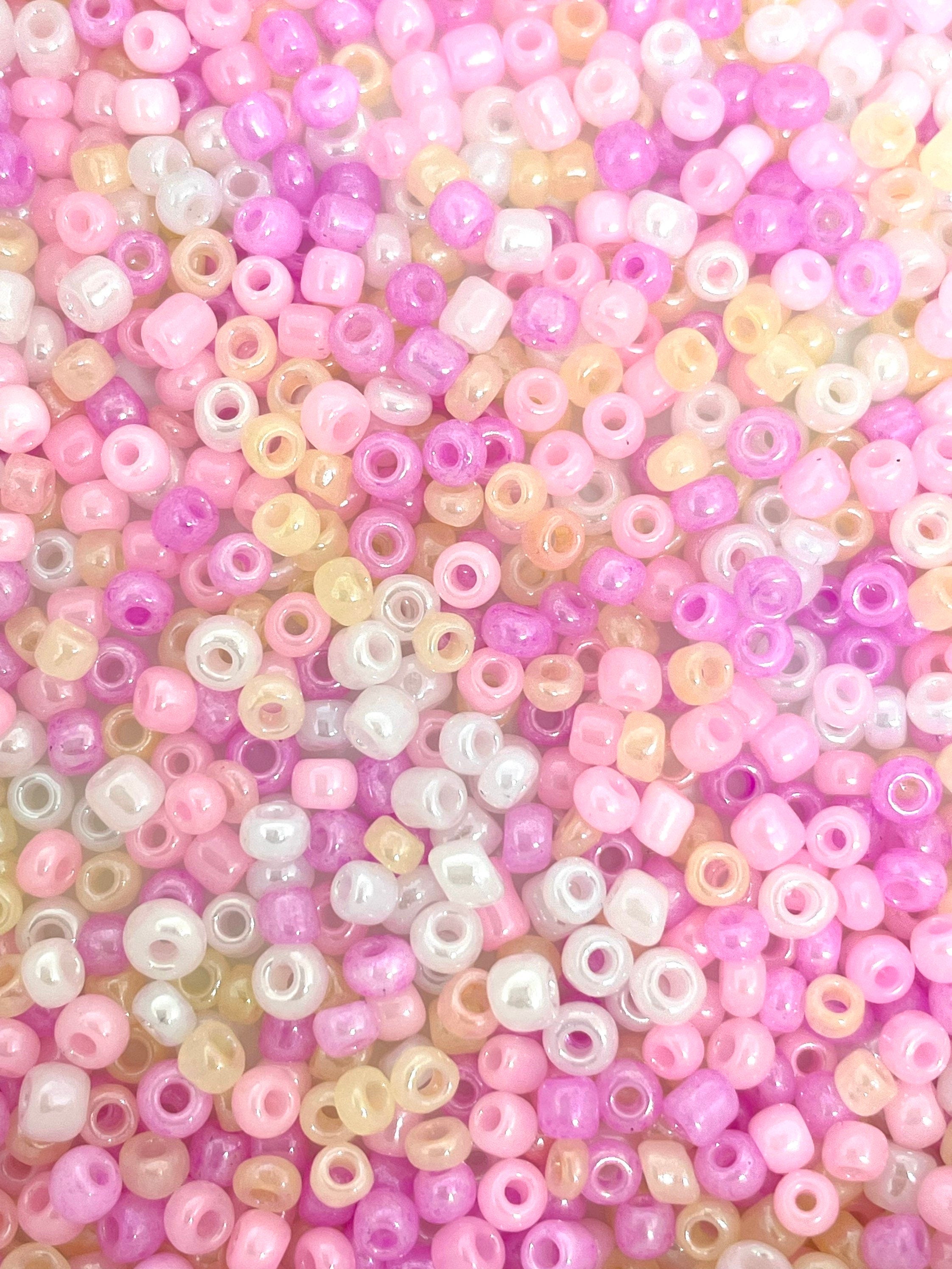 Tiny Cutie Seed Bead Set for Delicate Jewelry, Beaded Bracelet, Czech Glass Bead Mix