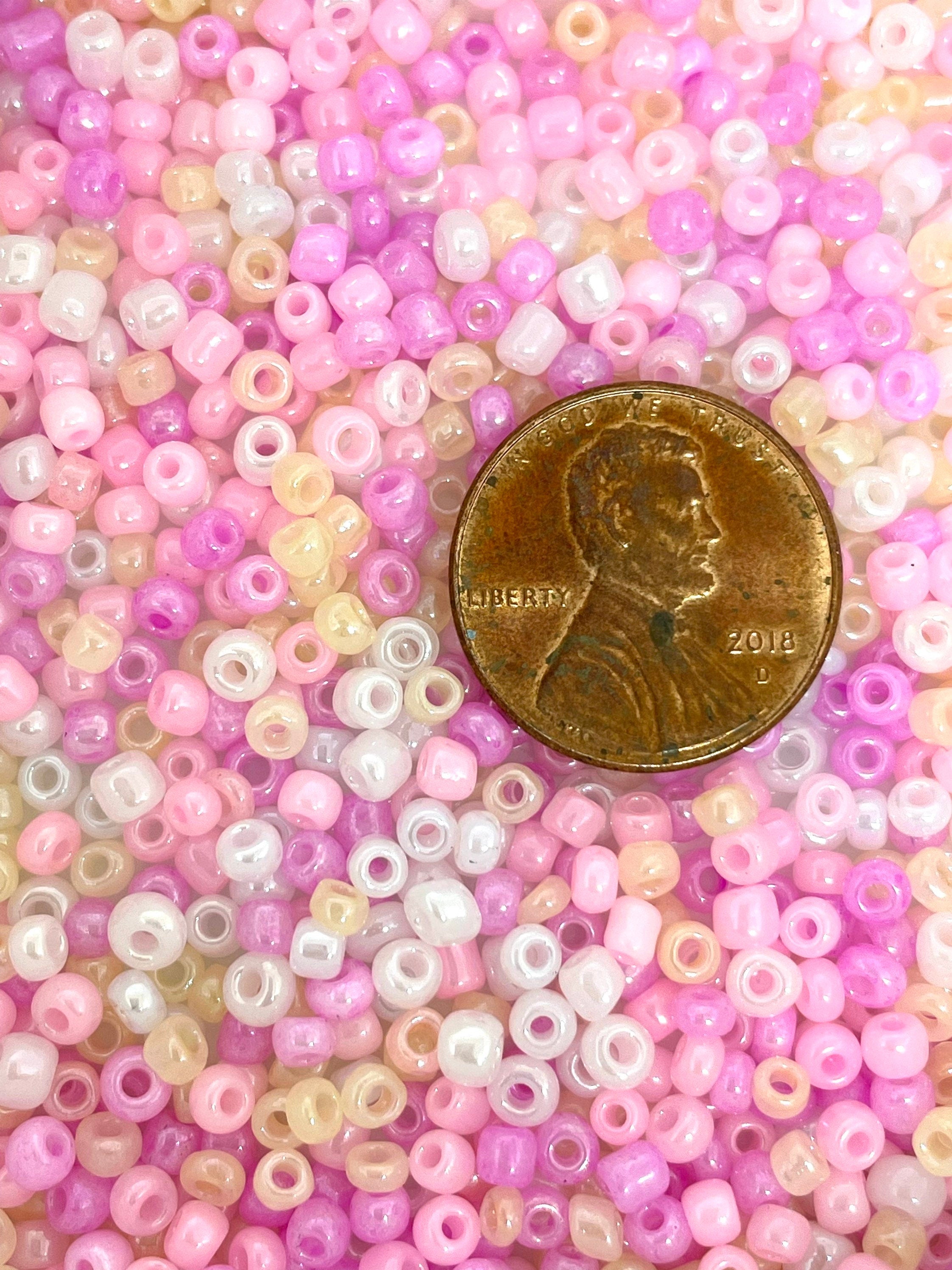 Tiny Cutie Seed Bead Set for Delicate Jewelry, Beaded Bracelet, Czech Glass Bead Mix