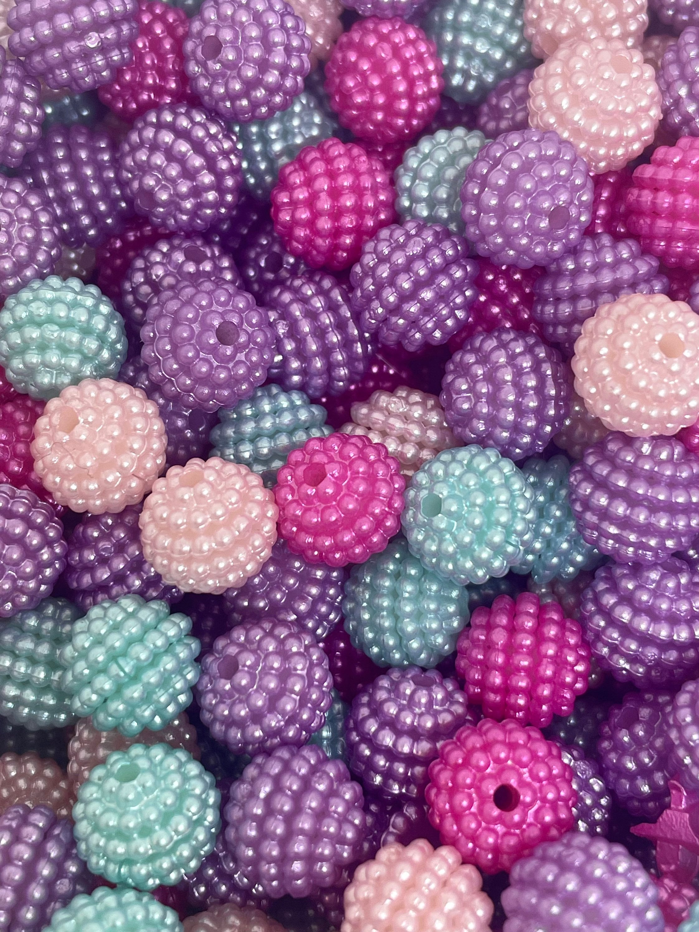 Pastel Kawaii Bead Set, Star Bead Mix, Bead Soup Pastel Beads for Necklace,  Strap, Bracelet