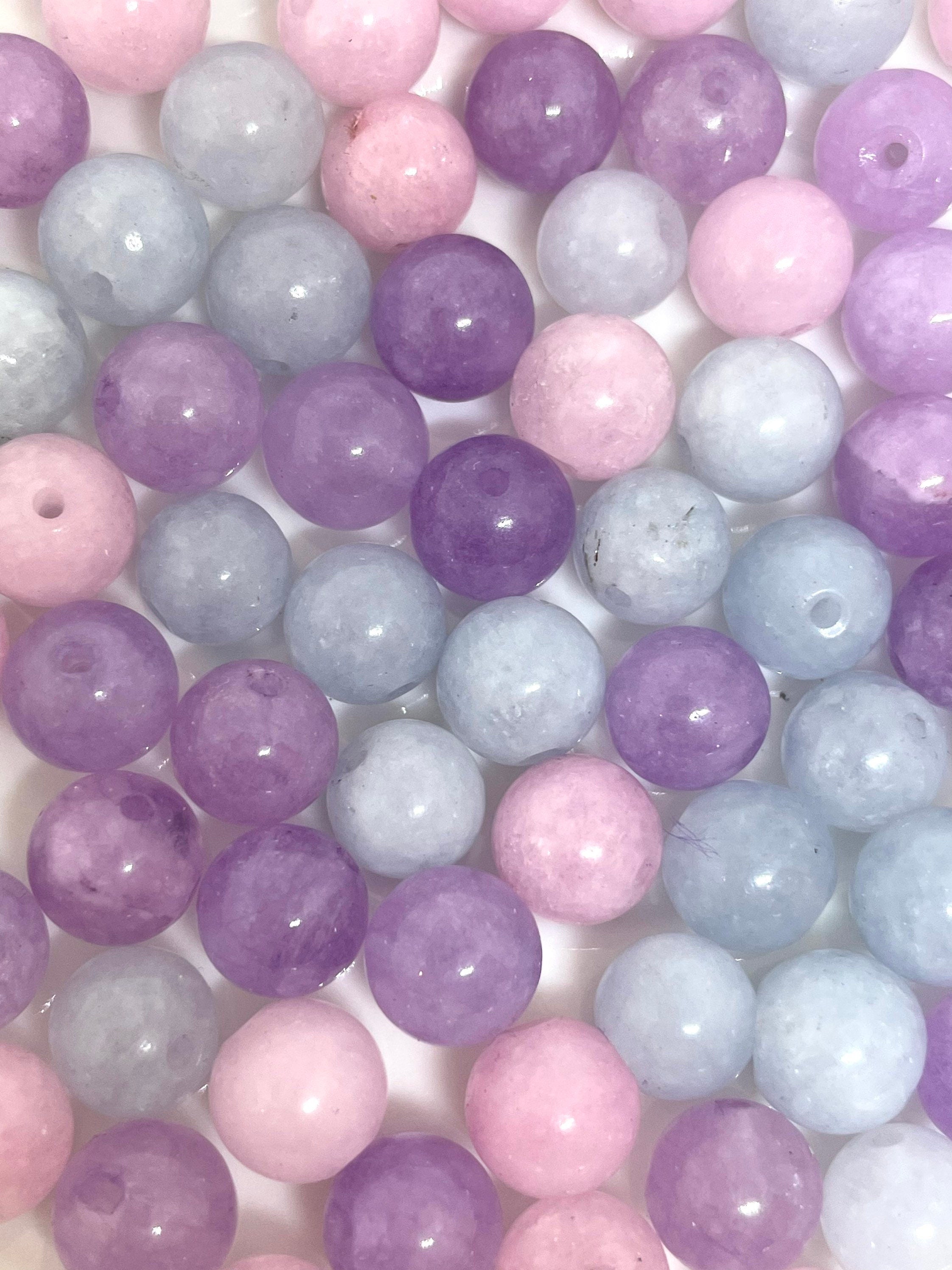 8mm Pastel Morganite Bead Mix