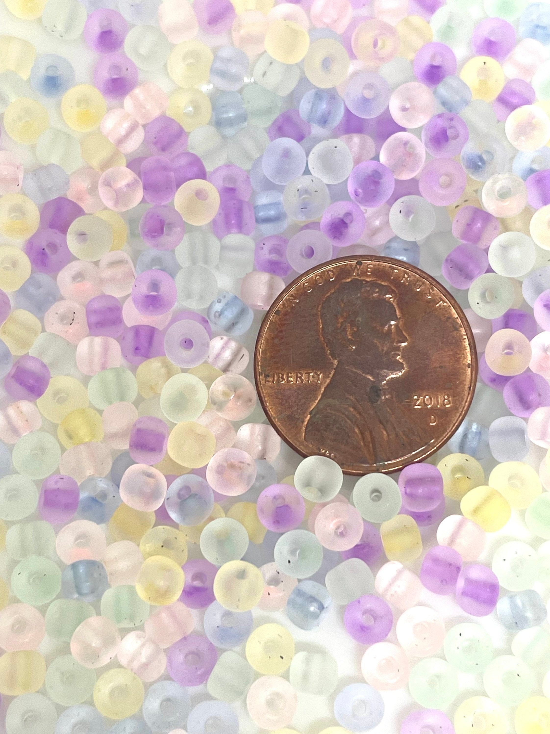 4mm Tiny Macaron Seed Bead Mix
