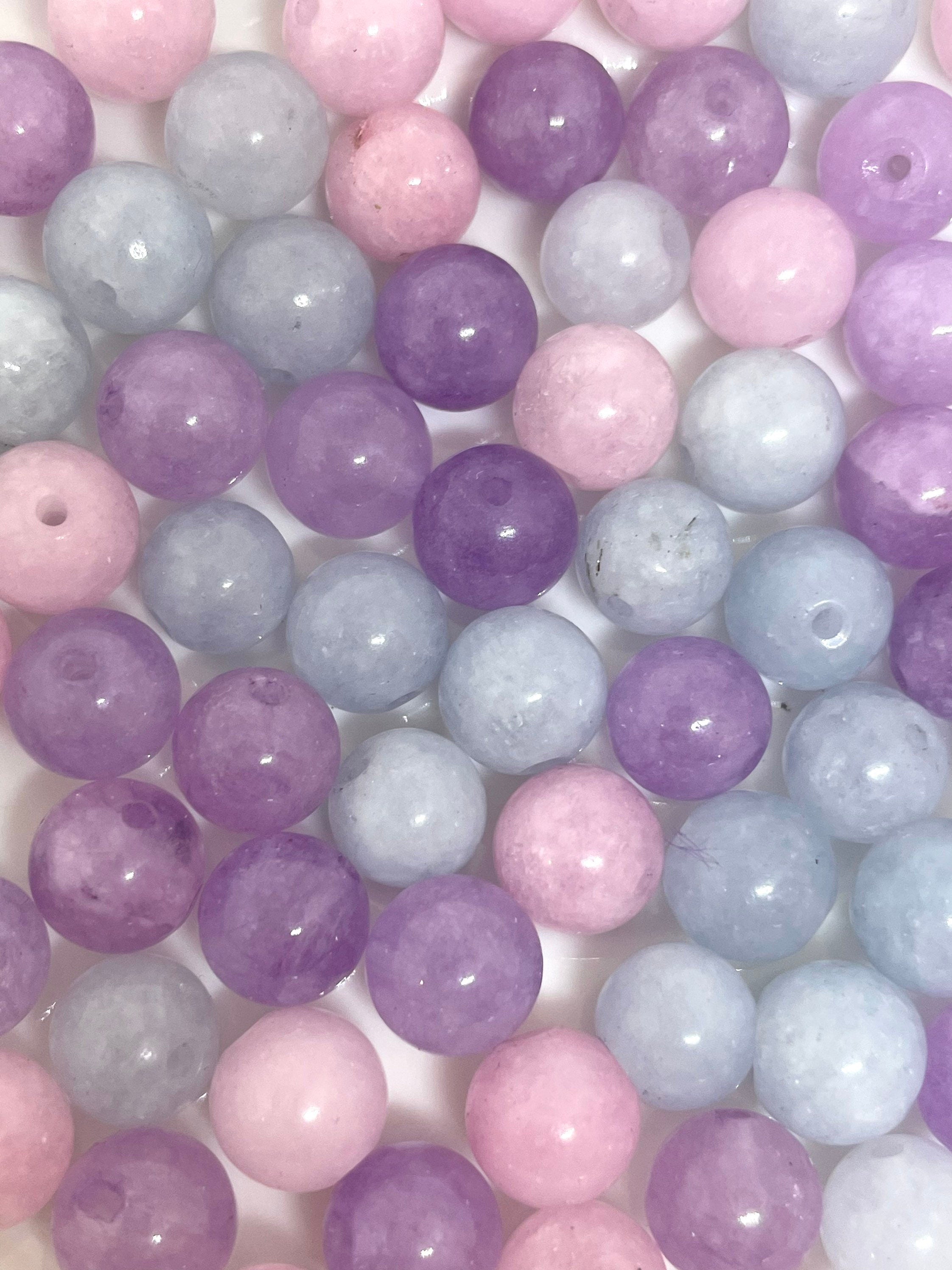 8mm Pastel Morganite Bead Mix