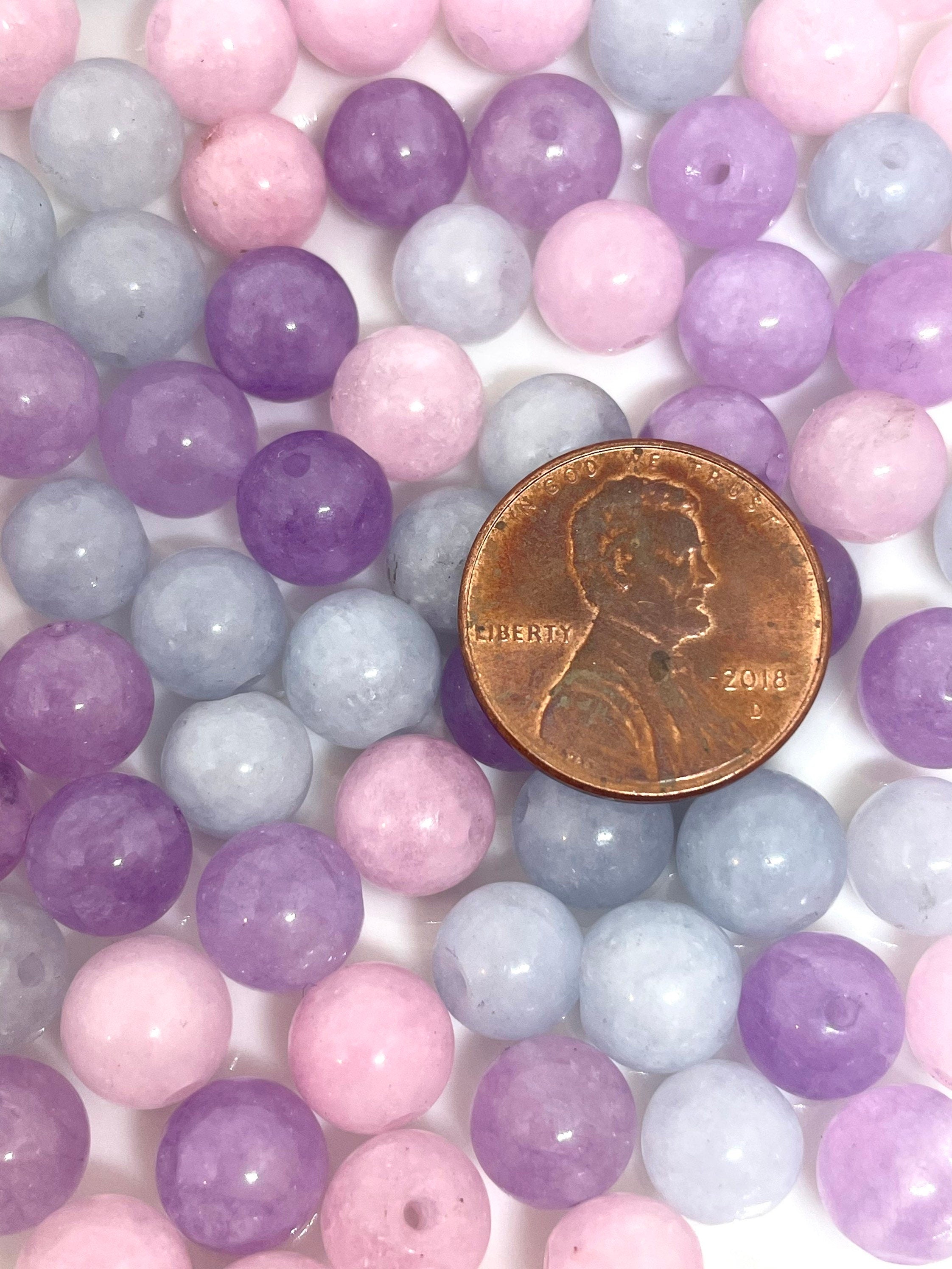 8mm Pastel Morganite Bead Mix