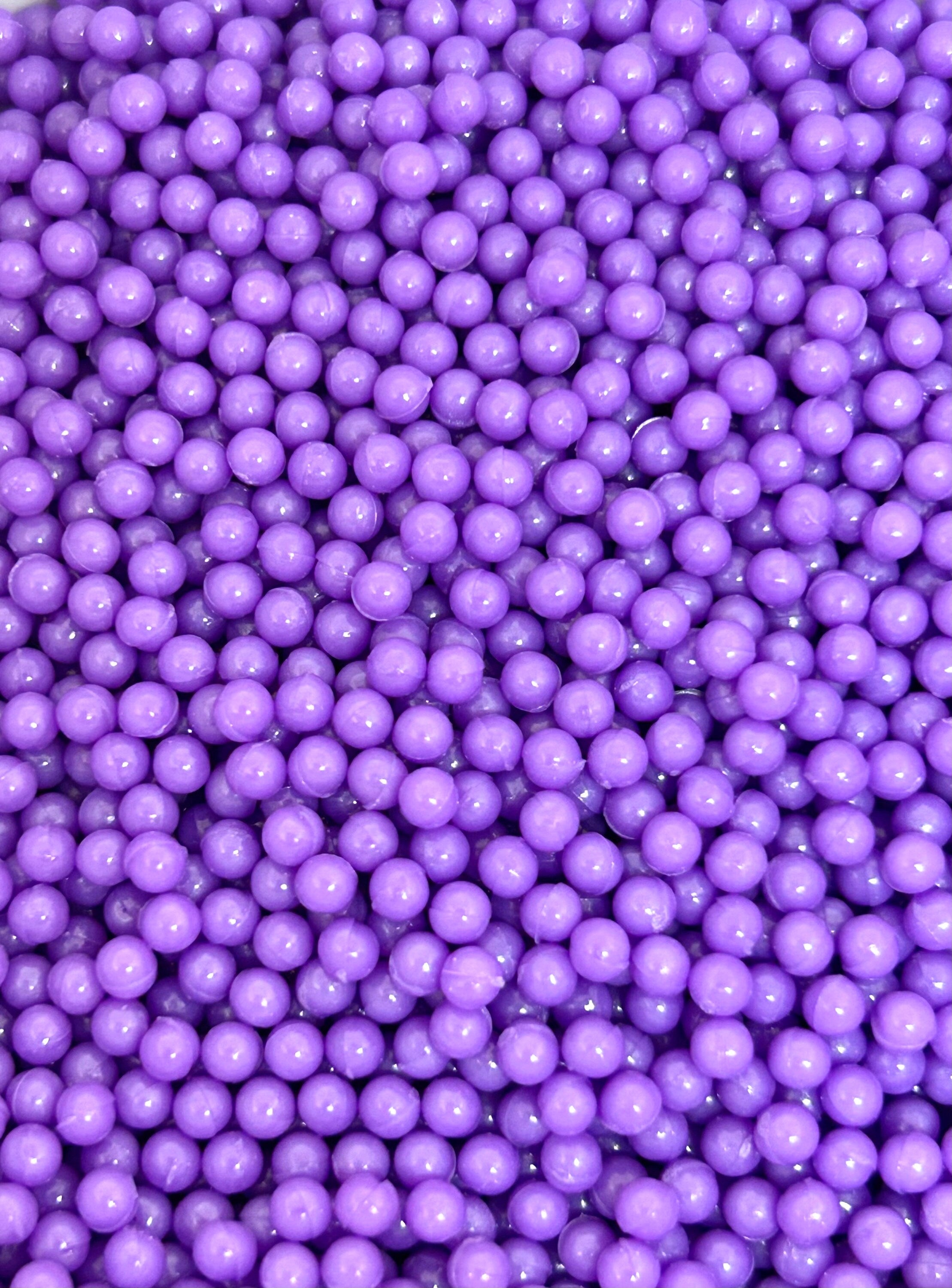 Tiny Fake Lavender Purple Sprinkles, Faux Sprinkles for Slime, Add-ins, Mixers, Nail Art