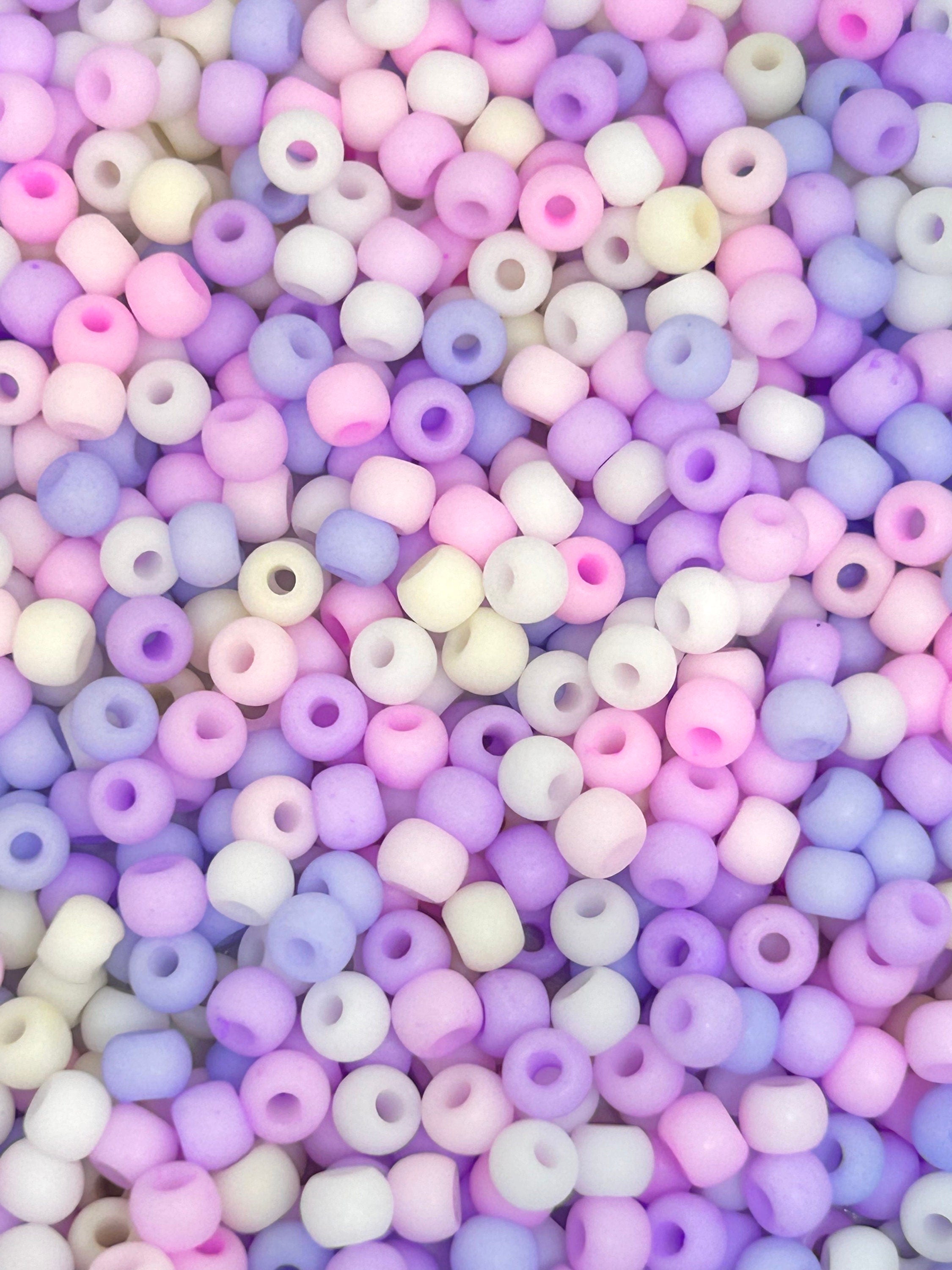 4mm Pastel Macaron Seed Beads: Kawaii Mix for Delicate Designs