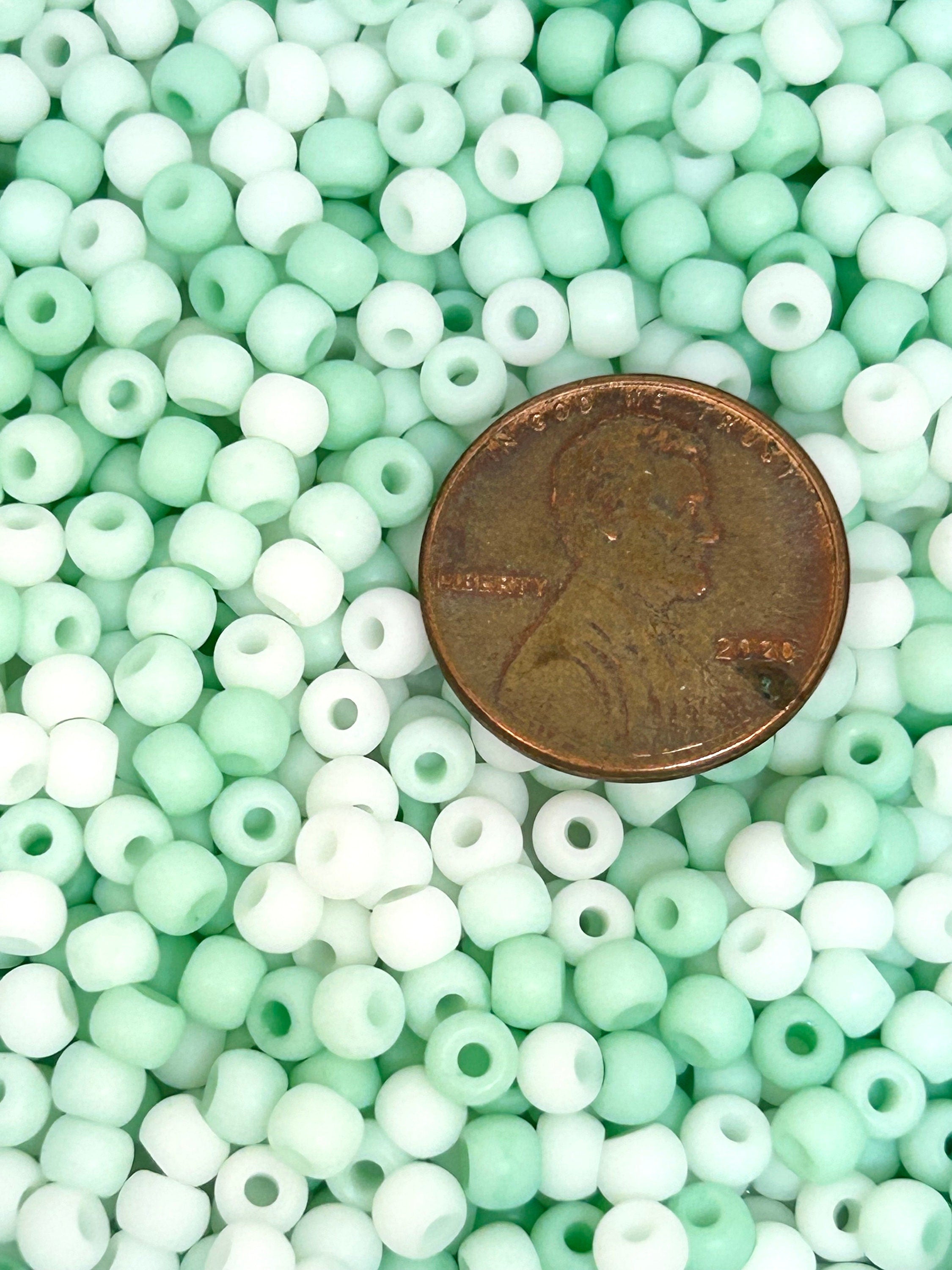 Mint Seed Bead Mix - 4mm Assortment